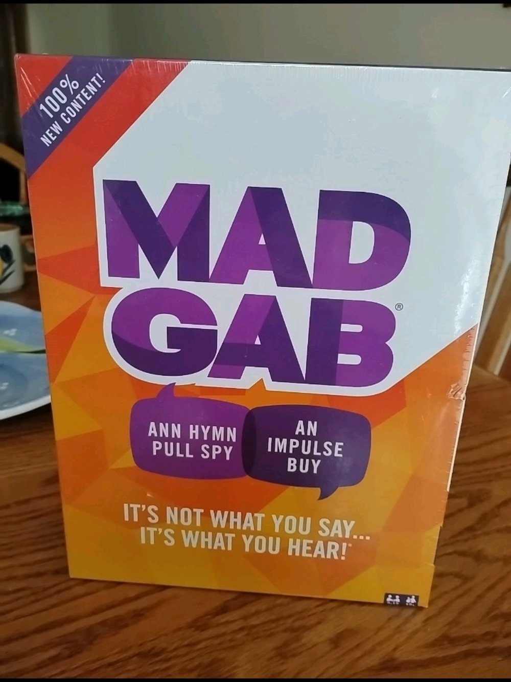 MAD GAB Mattel Party Card Game 2017 Edition, Ages 12+, 2-12 Players, SEALED  NEW